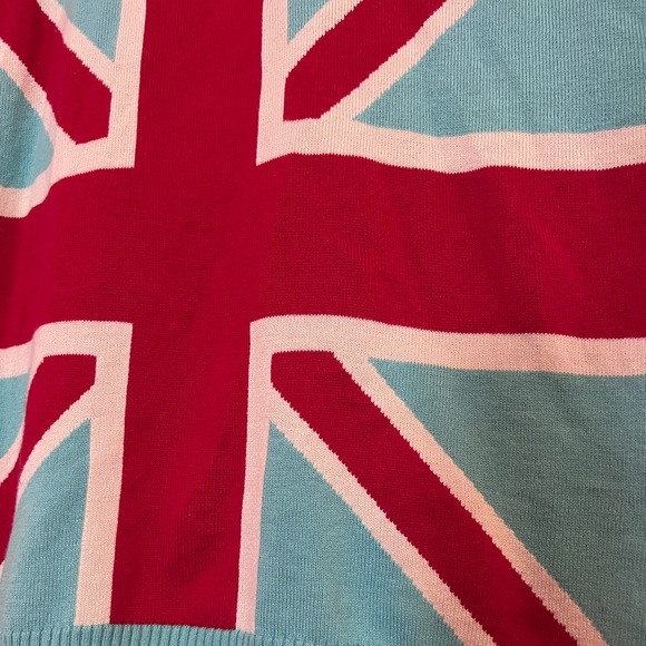 Kersh oversized UK flag cardigan - Picture 5 of 13